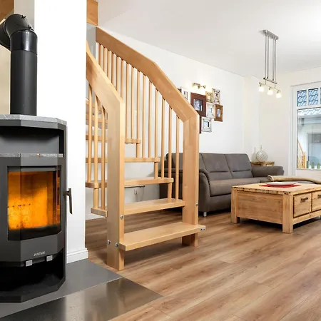 Doppelhaeuser Zum Reetmoor Haus Kirsten Prázdninový dům